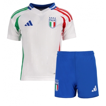 Italia Maglia Gara Trasferta Repliche Europei 2024 Bambino